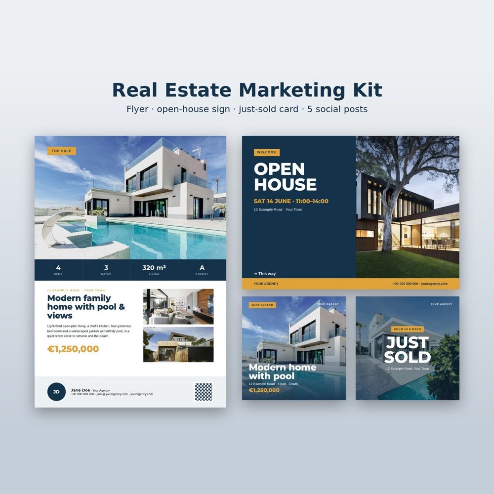 Real Estate Marketing Bundle product preview