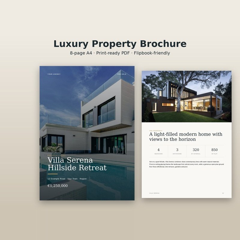 Luxury Property Brochure product preview
